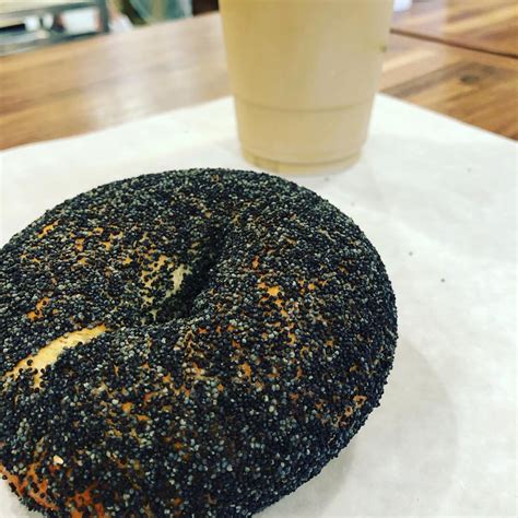 BAGELS BY JARRETT .
